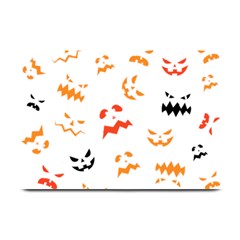 Pumpkin Faces Pattern Plate Mats by Sobalvarro