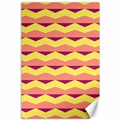 Background Colorful Chevron Canvas 24  X 36 