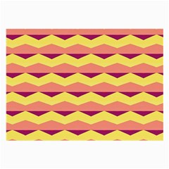 Background Colorful Chevron Large Glasses Cloth (2 Sides)