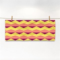 Background Colorful Chevron Hand Towel