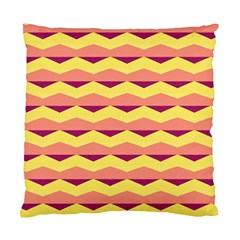 Background Colorful Chevron Standard Cushion Case (one Side)