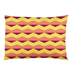 Background Colorful Chevron Pillow Case