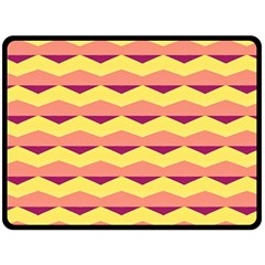 Background Colorful Chevron Fleece Blanket (large) 