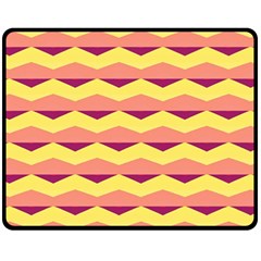 Background Colorful Chevron Fleece Blanket (medium) 