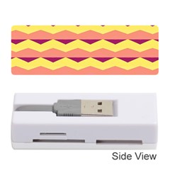 Background Colorful Chevron Memory Card Reader (stick)