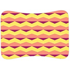 Background Colorful Chevron Velour Seat Head Rest Cushion