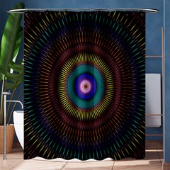 Artskop Kaleidoscope Pattern Shower Curtain 60  X 72  (medium) 