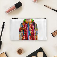 African Fabrics Fabrics Of Africa Front Fabrics Of Africa Back Cosmetic Bag (small) by dlmcguirt