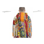 African Fabrics Fabrics Of Africa Front Fabrics Of Africa Back Lightweight Drawstring Pouch (M) Back