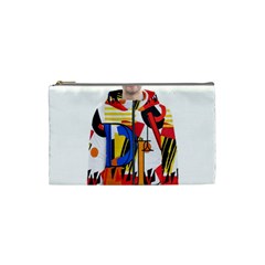 Dlm Front Dlm Back Cosmetic Bag (small) by dlmcguirt