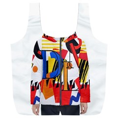 Dlm Front Dlm Back Full Print Recycle Bag (xxl)