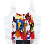 Dlm Front Dlm Back Full Print Recycle Bag (XXXL) Front