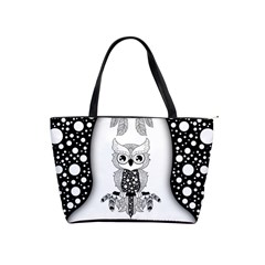 Cute Little Mandala Owl Classic Shoulder Handbag by FantasyWorld7