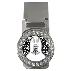 Cute Little Mandala Owl Money Clips (CZ) 