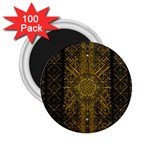 Stars For A Cool Medieval Golden Star 2.25  Magnets (100 pack)  Front