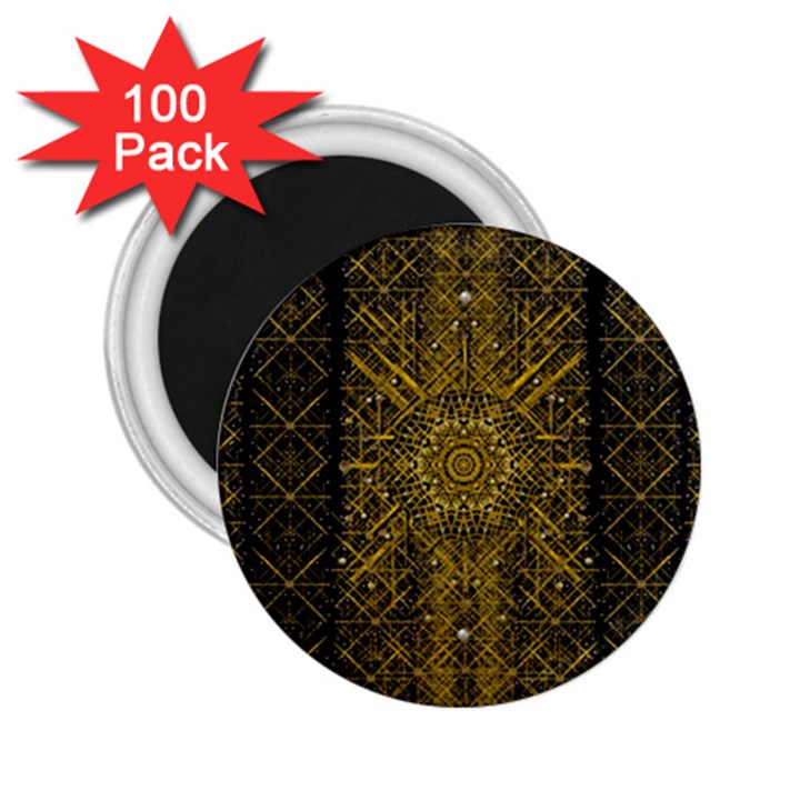 Stars For A Cool Medieval Golden Star 2.25  Magnets (100 pack) 