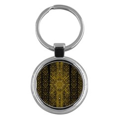 Stars For A Cool Medieval Golden Star Key Chain (round) by pepitasart