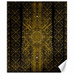 Stars For A Cool Medieval Golden Star Canvas 8  X 10  by pepitasart