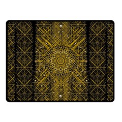 Stars For A Cool Medieval Golden Star Fleece Blanket (small) by pepitasart