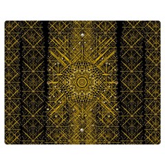 Stars For A Cool Medieval Golden Star Double Sided Flano Blanket (medium)  by pepitasart