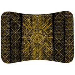 Stars For A Cool Medieval Golden Star Velour Seat Head Rest Cushion by pepitasart