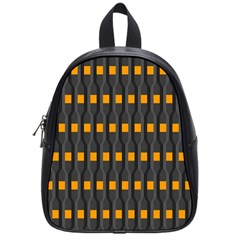 Pattern Illustrations Plaid School Bag (small)