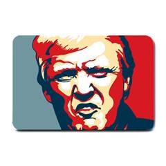 Trump pop art Small Doormat 