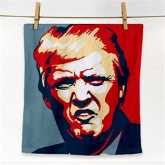 Trump pop art Face Towel