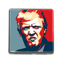 Trump pop art Memory Card Reader (Square 5 Slot)