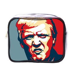 Trump pop art Mini Toiletries Bag (One Side)