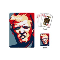 Trump pop art Playing Cards Single Design (Mini)