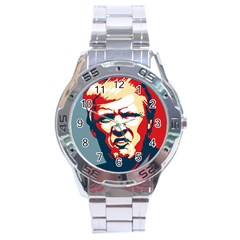 Trump pop art Stainless Steel Analogue Watch