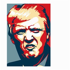 Trump pop art Small Garden Flag (Two Sides)