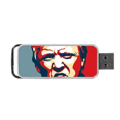 Trump pop art Portable USB Flash (Two Sides)