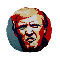 Trump pop art Standard 15  Premium Round Cushions