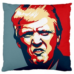 Trump pop art Large Flano Cushion Case (One Side)