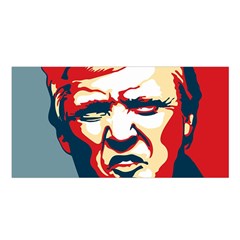 Trump pop art Satin Shawl