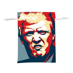 Trump pop art Lightweight Drawstring Pouch (L)