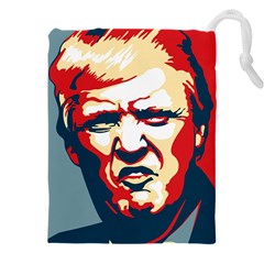 Trump pop art Drawstring Pouch (4XL)