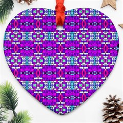 Ab 70 Heart Ornament (two Sides) by ArtworkByPatrick