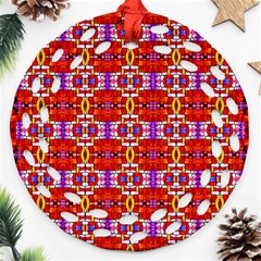 Ab 70 1 Ornament (round Filigree) by ArtworkByPatrick