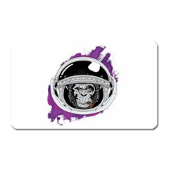 Space ape Magnet (Rectangular)