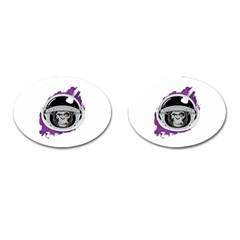 Space ape Cufflinks (Oval)