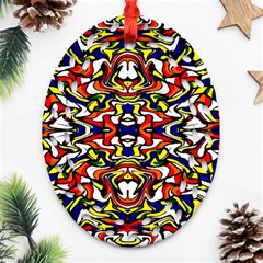 Ab 72 1 Oval Filigree Ornament (two Sides) by ArtworkByPatrick