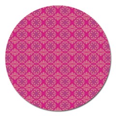 Background Texture Pattern Mandala Magnet 5  (round) by HermanTelo