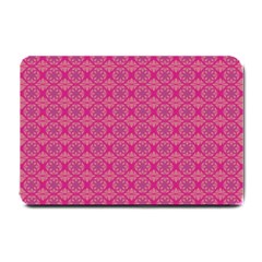 Background Texture Pattern Mandala Small Doormat 