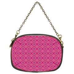 Background Texture Pattern Mandala Chain Purse (two Sides)