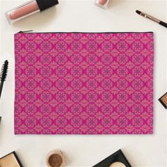 Background Texture Pattern Mandala Cosmetic Bag (xl)