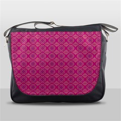 Background Texture Pattern Mandala Messenger Bag