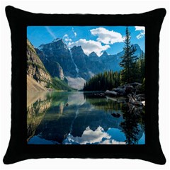 Nature Throw Pillow Case (black) by ArtworkByPatrick